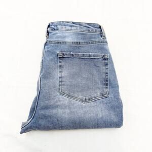 OAT NY Light Wash Zip Fly Denim Jeans Straight Leg 0087-CA Size 12 / 31